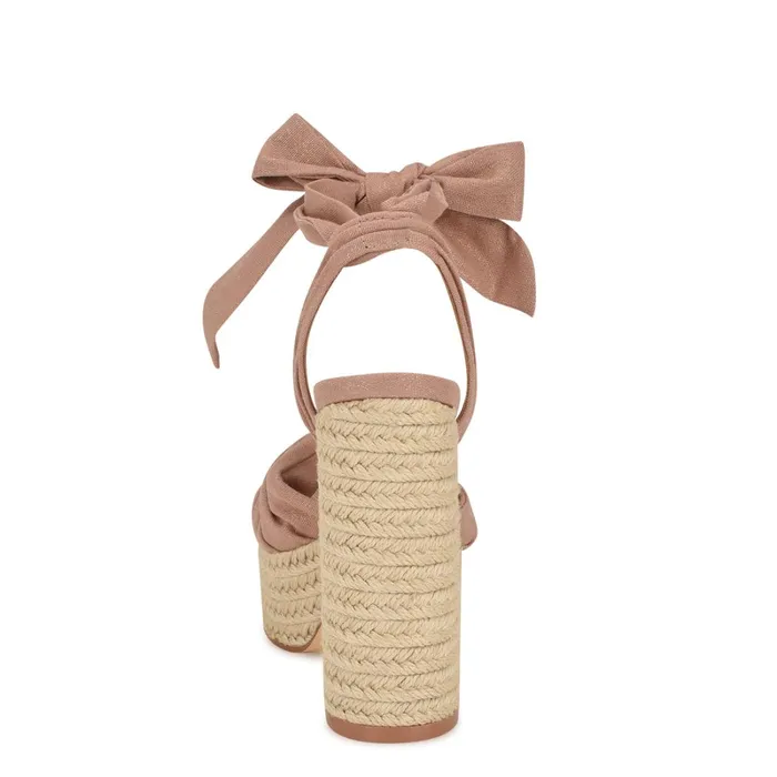 Gertha Platform Espadrille Sandals Blush Women Nine West Sandals Gertha Platform Espadrille Sandals Blush Women Nine West Sandals