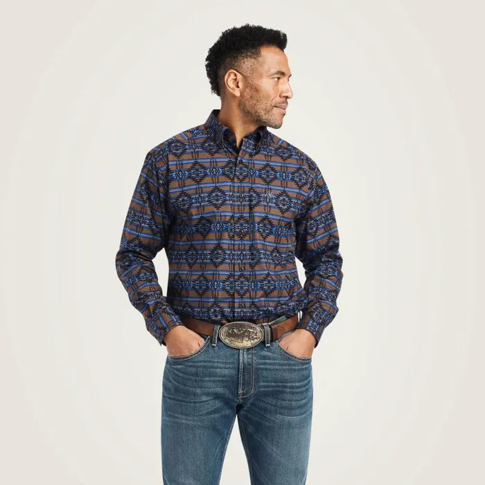 Giannis Classic Fit Shirt Carafe Men Ariat Button Down Shirts