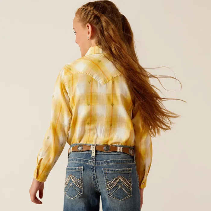 Glenrock Shirt Cactus Dobby Kids Ariat Button Down Shirts Glenrock Shirt Cactus Dobby Kids Ariat Button Down Shirts