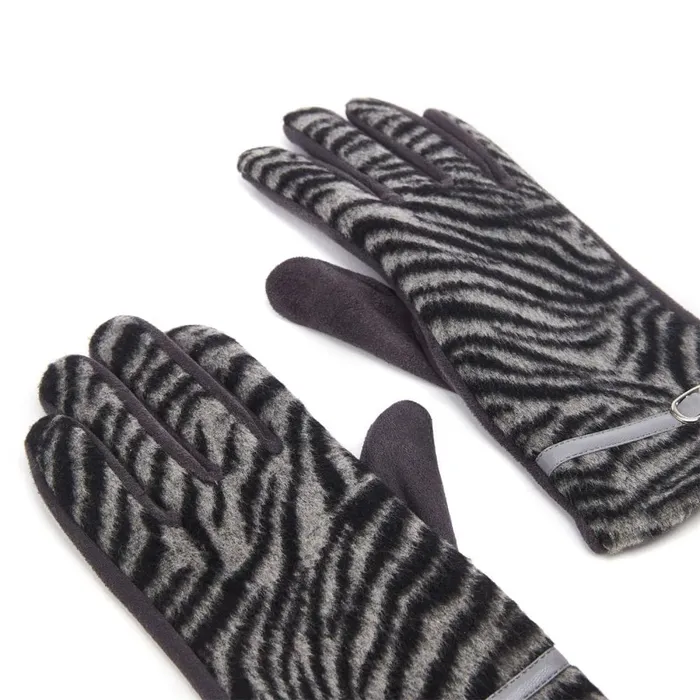 Gloves Women Moda In Pelle Faye Gloves Charcoal Porvair Gloves Women Moda In Pelle Faye Gloves Charcoal Porvair