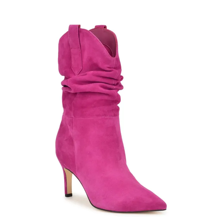 Gonda Dress Booties Pink Women Nine West Boots and Booties Gonda Dress Booties Pink Women Nine West Boots and Booties