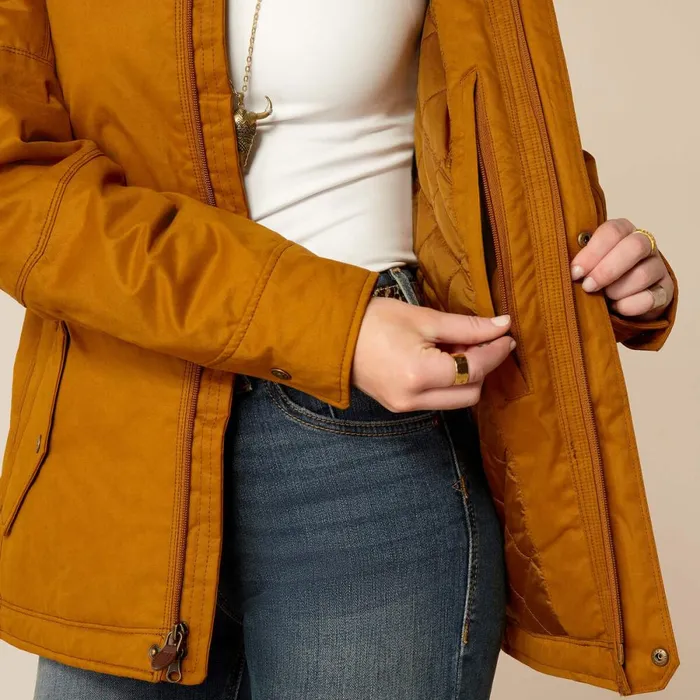 Grizzly Insulated Jacket Chestnut Women Ariat Jackets and Vests Grizzly Insulated Jacket Chestnut Women Ariat Jackets and Vests