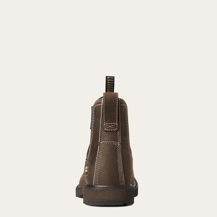 Groundbreaker Chelsea Wide Square Toe Waterproof Work Boot Dark Brown Men Ariat Work Boots Groundbreaker Chelsea Wide Square Toe Waterproof Work Boot Dark Brown Men Ariat Work Boots