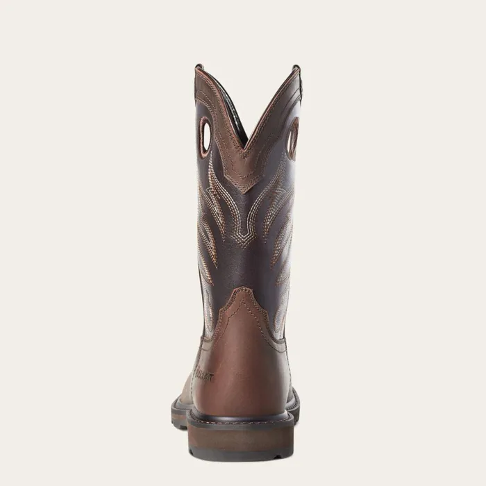 Groundwork Wide Square Toe Steel Toe Work Boot Brown Men Ariat Work Boots Groundwork Wide Square Toe Steel Toe Work Boot Brown Men Ariat Work Boots