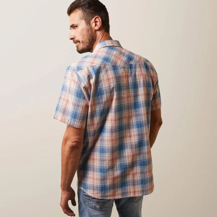 Hadrian Retro Fit Shirt Blue Heaven Men Ariat Button Down Shirts Hadrian Retro Fit Shirt Blue Heaven Men Ariat Button Down Shirts
