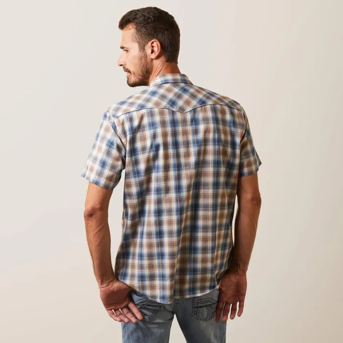 Hallwood Retro Fit Shirt Blue Heaven Men Ariat Button Down Shirts Hallwood Retro Fit Shirt Blue Heaven Men Ariat Button Down Shirts