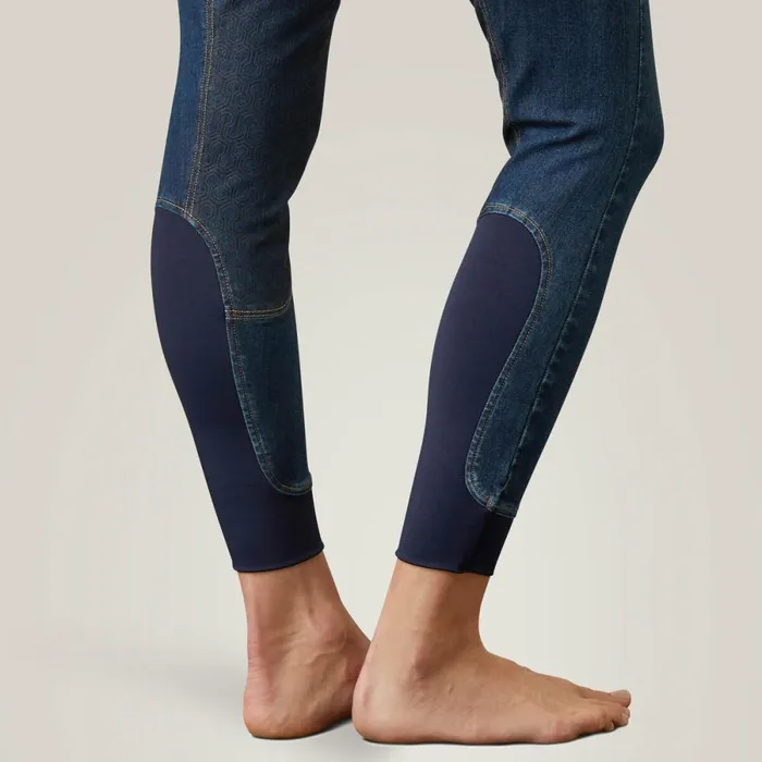 Halo Denim Full Seat Breech Marine Women Ariat Pants and Shorts Halo Denim Full Seat Breech Marine Women Ariat Pants and Shorts