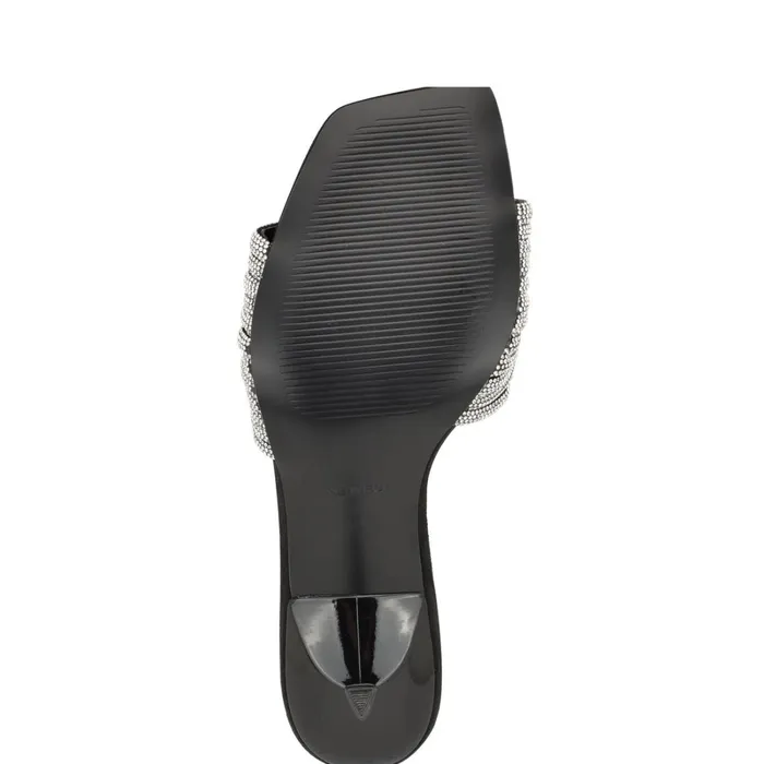 Harbor Heeled Slide Sandals Blackblack Women Nine West Mid Heels Harbor Heeled Slide Sandals Blackblack Women Nine West Mid Heels