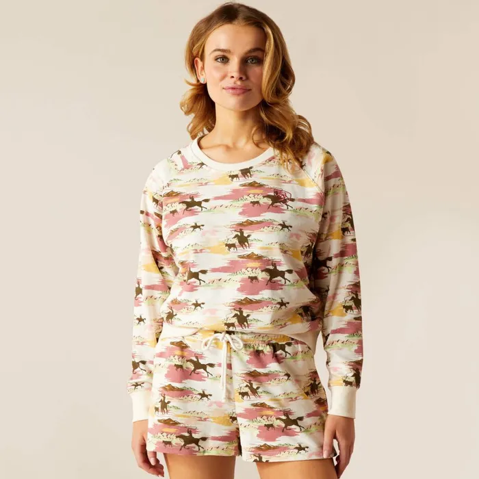 Hawaiian Sweatshirt Hawaiian Print Women Ariat Sweatshirts and Hoodies