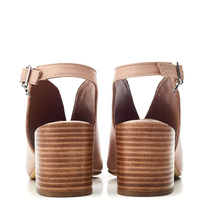 Heeled Sandals Women Moda In Pelle Lonnia Cameo Leather