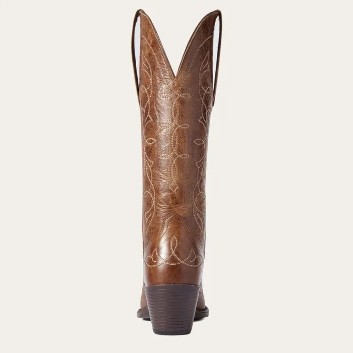 Heritage D Toe StretchFit Western Boot Dark Tan Women Ariat Western Boots Heritage D Toe StretchFit Western Boot Dark Tan Women Ariat Western Boots