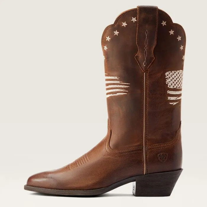 Heritage R Toe Liberty StretchFit Western Boot Sassy Brown Women Ariat Western Boots Heritage R Toe Liberty StretchFit Western Boot Sassy Brown Women Ariat Western Boots