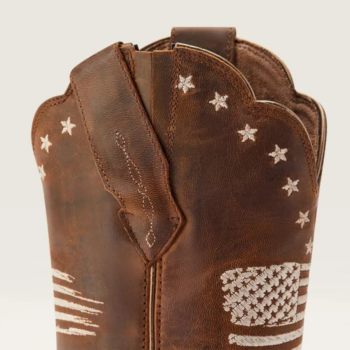 Heritage R Toe Liberty StretchFit Western Boot Sassy Brown Women Ariat Western Boots Heritage R Toe Liberty StretchFit Western Boot Sassy Brown Women Ariat Western Boots