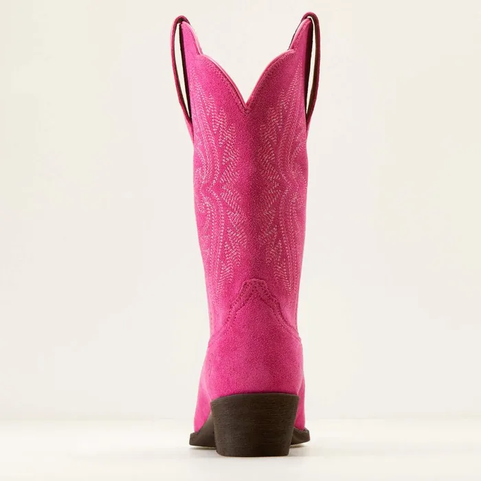 Heritage R Toe StretchFit Western Boot Raspberry Suede Women Ariat Western Boots Heritage R Toe StretchFit Western Boot Raspberry Suede Women Ariat Western Boots