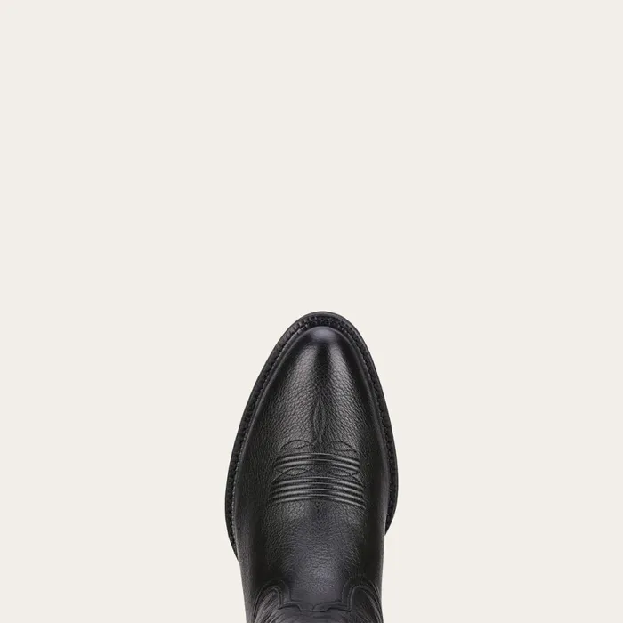 Heritage R Toe Western Boot Black Deertan Men Ariat Western Boots Heritage R Toe Western Boot Black Deertan Men Ariat Western Boots