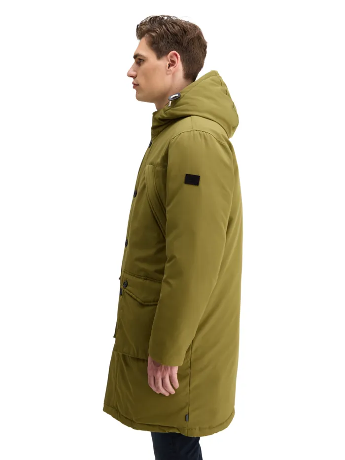 HERITAGE WATER REPELLENT PARKA Moss Green Men Scotch and Soda Jackets and Coats HERITAGE WATER REPELLENT PARKA Moss Green Men Scotch and Soda Jackets and Coats