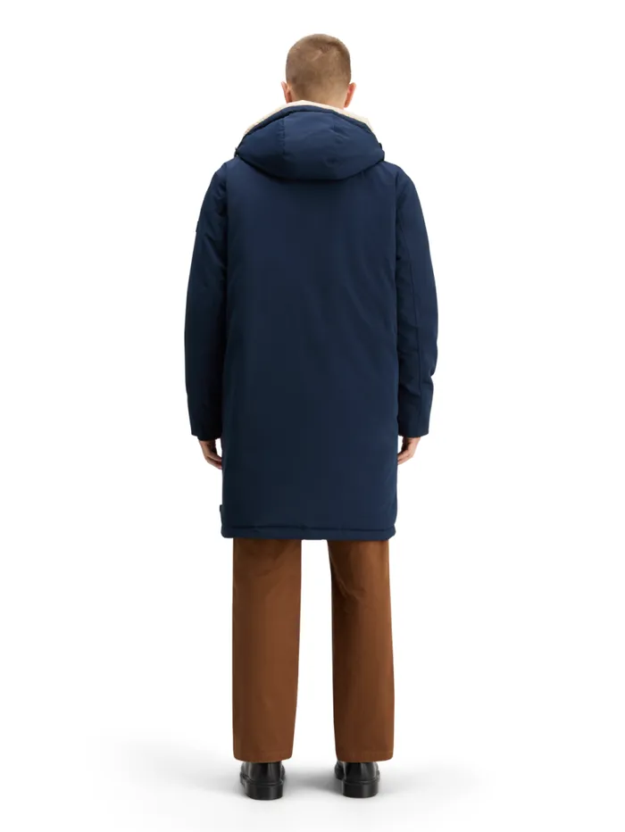 HERITAGE WATER REPELLENT PARKA Moss Green Men Scotch and Soda Jackets and Coats HERITAGE WATER REPELLENT PARKA Moss Green Men Scotch and Soda Jackets and Coats
