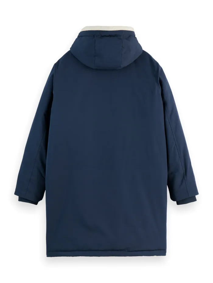 HERITAGE WATER REPELLENT PARKA Moss Green Men Scotch and Soda Jackets and Coats HERITAGE WATER REPELLENT PARKA Moss Green Men Scotch and Soda Jackets and Coats
