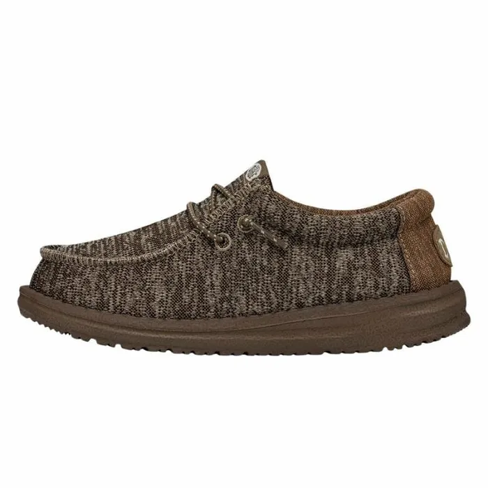 Hey Dude Big Kids Wally Youth Sport Knit Walnut 8211 Kids