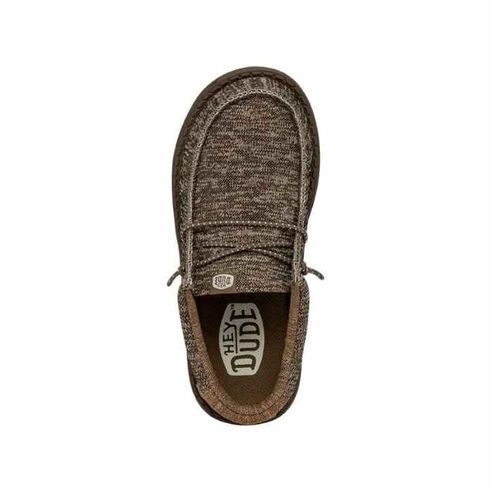 Hey Dude Big Kids Wally Youth Sport Knit Walnut 8211 Kids Hey Dude Big Kids Wally Youth Sport Knit Walnut 8211 Kids