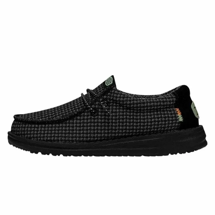 Hey Dude Big Kids Wally Youth Sport Mesh Black 8211 Kids