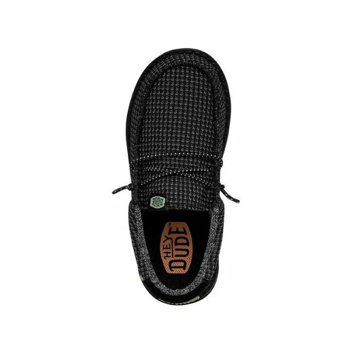 Hey Dude Big Kids Wally Youth Sport Mesh Black 8211 Kids