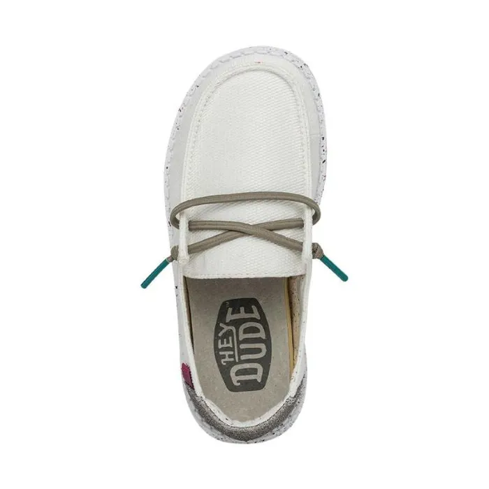 Hey Dude Big Kids Wendy Youth Disco White 8211 Kids