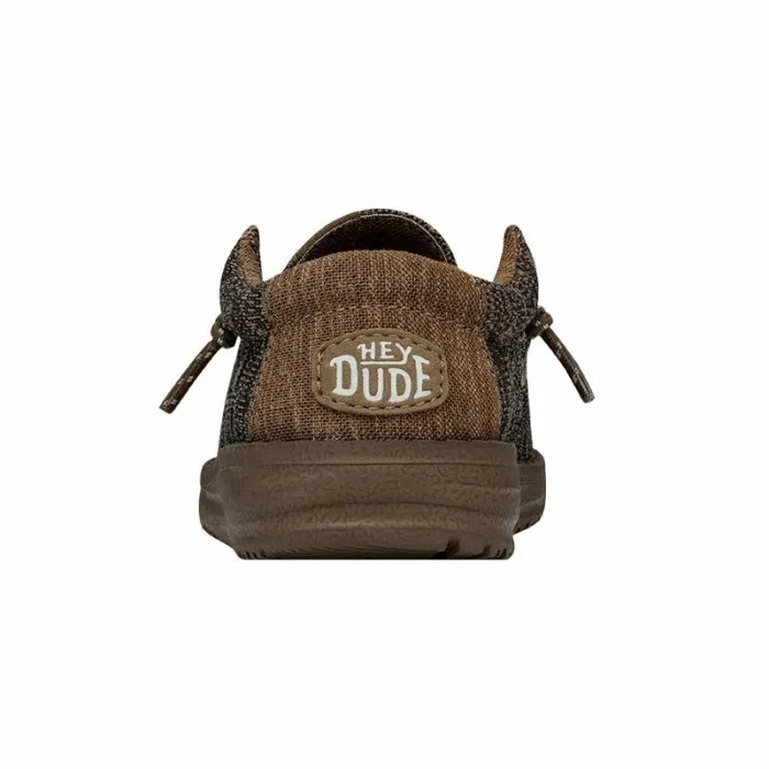 Hey Dude Little Kids Wally Toddler Sport Knit Walnut 8211 Kids Hey Dude Little Kids Wally Toddler Sport Knit Walnut 8211 Kids