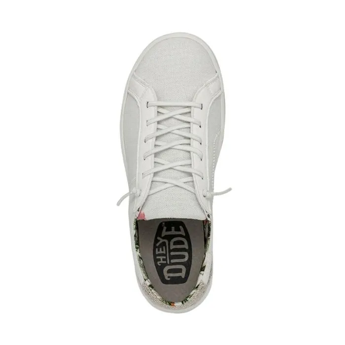 Hey Dude Sneakers Karina Coconut White 8211 Women