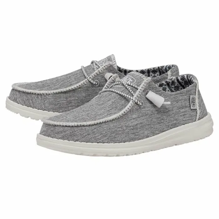 Hey Dude Wendy Wendy Boho Stitch White Melange 8211 Women
