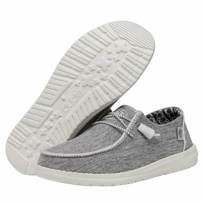 Hey Dude Wendy Wendy Boho Stitch White Melange 8211 Women