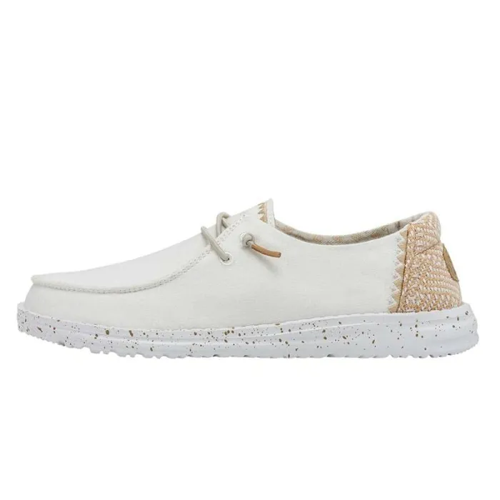 Hey Dude Wendy Wendy Chambray Woven White Sand 8211 Women