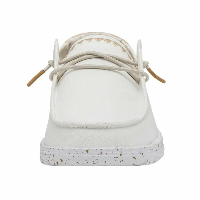 Hey Dude Wendy Wendy Chambray Woven White Sand 8211 Women