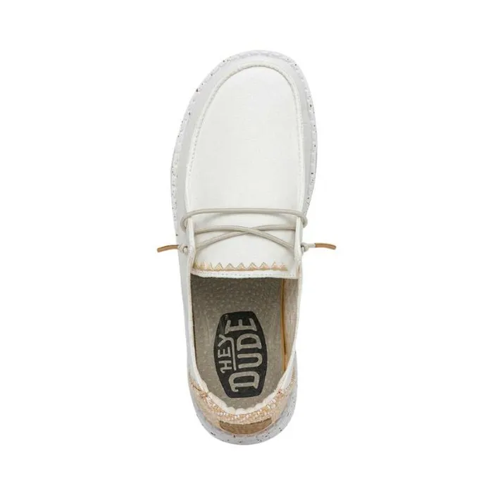 Hey Dude Wendy Wendy Chambray Woven White Sand 8211 Women