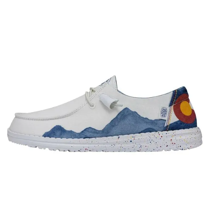 Hey Dude Wendy Wendy Colorado Watercolor White 8211 Women