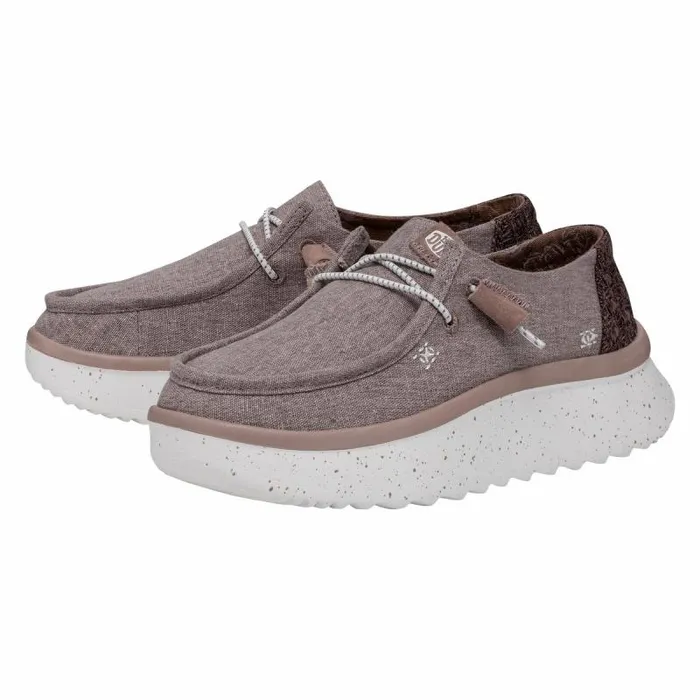 Hey Dude Wendy Wendy Peak Chambray Mauve 8211 Women Hey Dude Wendy Wendy Peak Chambray Mauve 8211 Women