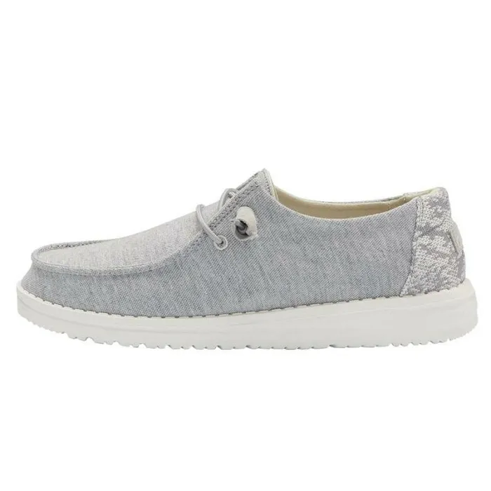 Hey Dude Wendy Wendy Stretch Fleece Glacier Grey 8211 Women