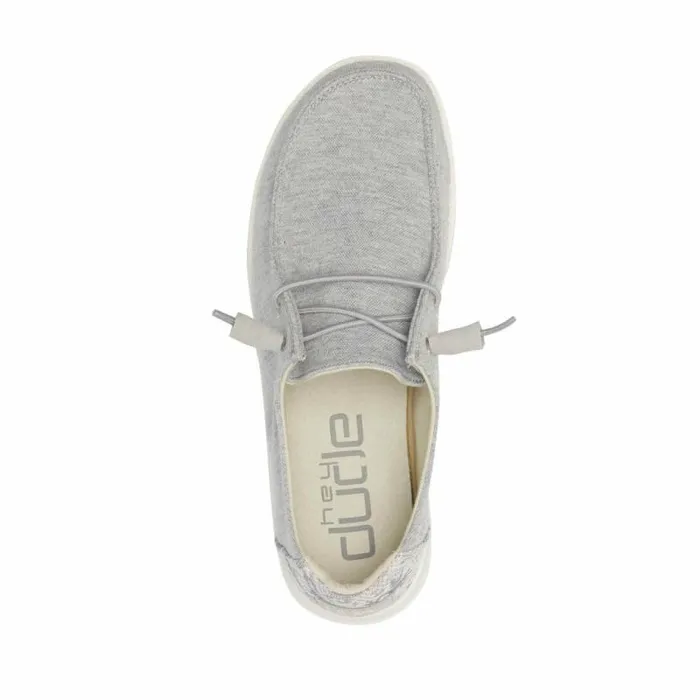 Hey Dude Wendy Wendy Stretch Fleece Glacier Grey 8211 Women Hey Dude Wendy Wendy Stretch Fleece Glacier Grey 8211 Women