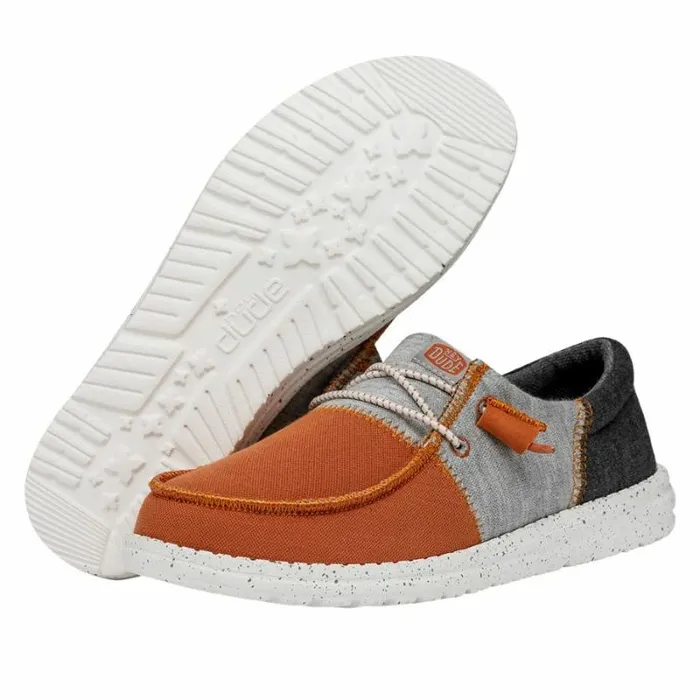 Hey Dude Wendy Wendy Tri Varsity Orange 8211 Women Hey Dude Wendy Wendy Tri Varsity Orange 8211 Women