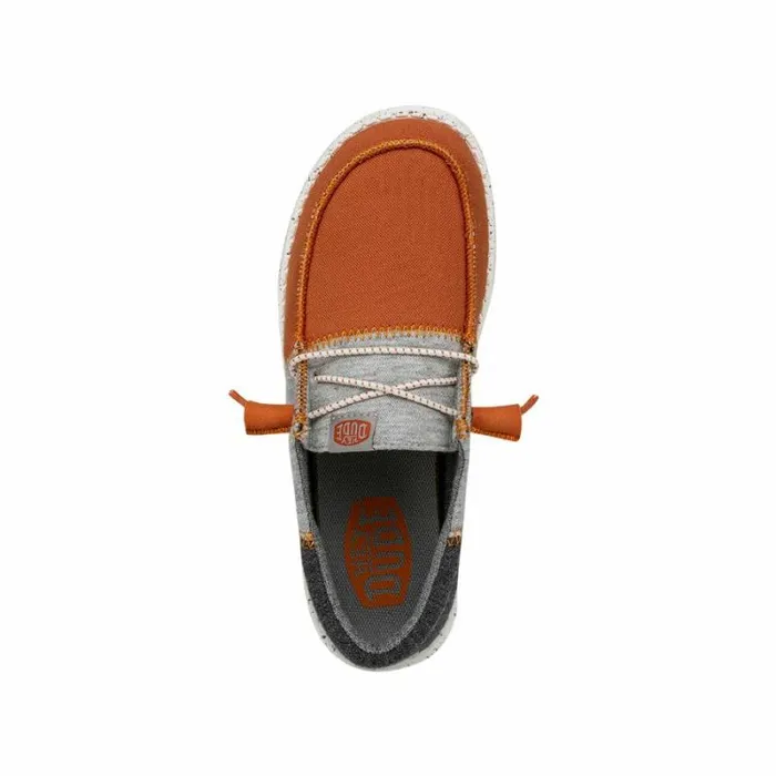 Hey Dude Wendy Wendy Tri Varsity Orange 8211 Women Hey Dude Wendy Wendy Tri Varsity Orange 8211 Women