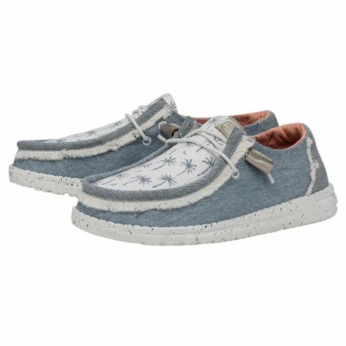 Hey Dude Wendy Wendy Tropical Light Blue 8211 Women Hey Dude Wendy Wendy Tropical Light Blue 8211 Women