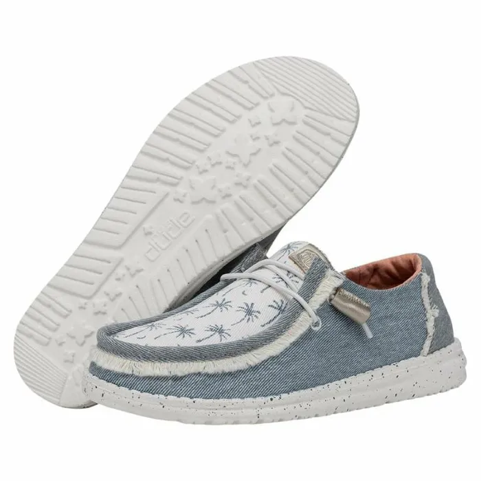 Hey Dude Wendy Wendy Tropical Light Blue 8211 Women Hey Dude Wendy Wendy Tropical Light Blue 8211 Women