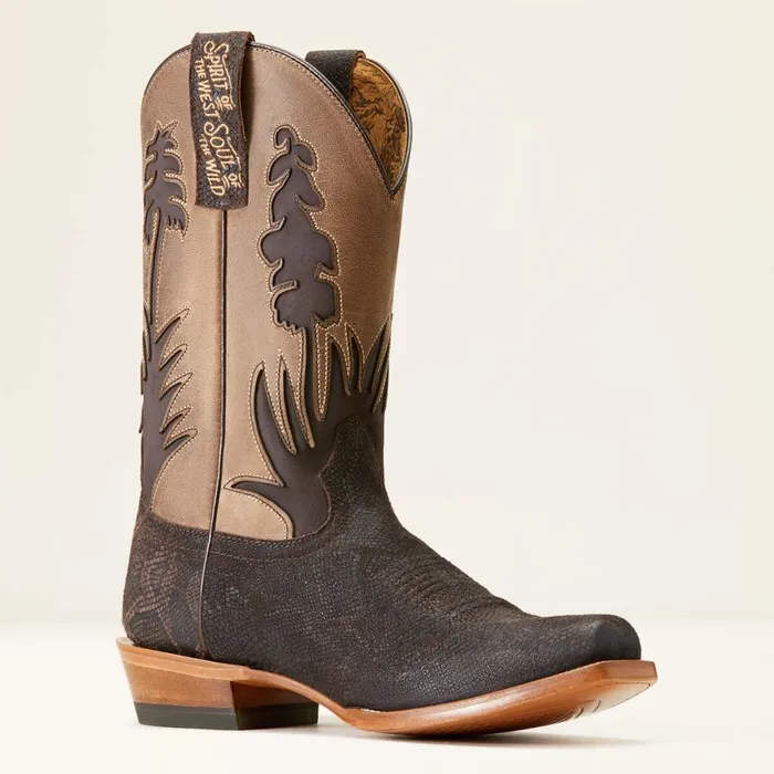 High Stepper Sendero Western Boot Chocolate Snake Print Men Ariat Dress and Fashion Boots High Stepper Sendero Western Boot Chocolate Snake Print Men Ariat Dress and Fashion Boots