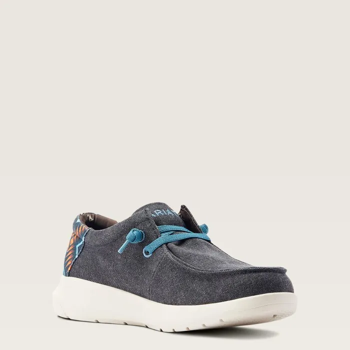 Hilo Charcoal Blueblue Southwest Men Ariat Shoes and Sneakers Hilo Charcoal Blueblue Southwest Men Ariat Shoes and Sneakers
