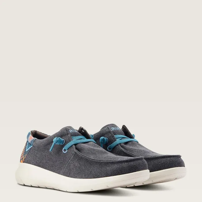 Hilo Charcoal Blueblue Southwest Men Ariat Shoes and Sneakers Hilo Charcoal Blueblue Southwest Men Ariat Shoes and Sneakers