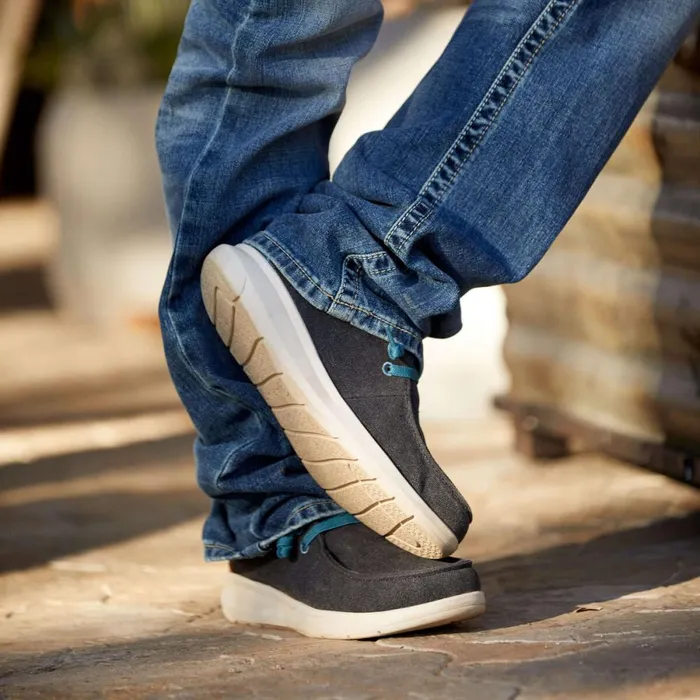 Hilo Charcoal Blueblue Southwest Men Ariat Shoes and Sneakers Hilo Charcoal Blueblue Southwest Men Ariat Shoes and Sneakers