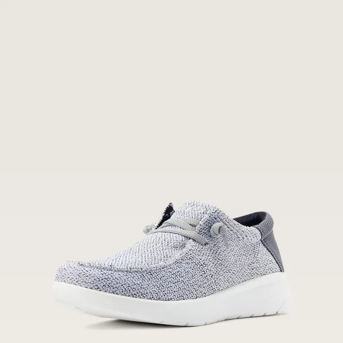 Hilo Distressed Whitedark Grey Men Ariat Shoes and Sneakers