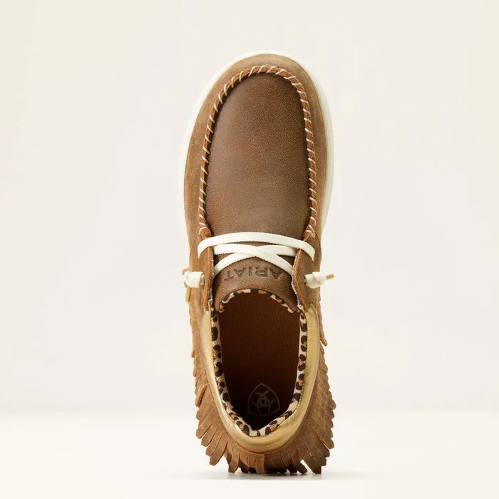 Hilo Fringe Brown Bomber Women Ariat Shoes and Sneakers Hilo Fringe Brown Bomber Women Ariat Shoes and Sneakers