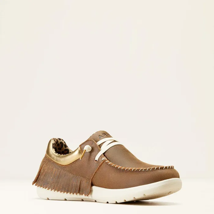 Hilo Fringe Brown Bomber Women Ariat Shoes and Sneakers Hilo Fringe Brown Bomber Women Ariat Shoes and Sneakers