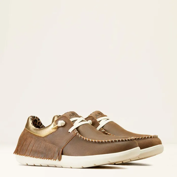 Hilo Fringe Brown Bomber Women Ariat Shoes and Sneakers Hilo Fringe Brown Bomber Women Ariat Shoes and Sneakers